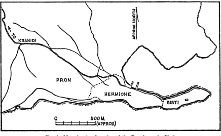 FIG. 1. Map showing Location of the Temple on the Bisti 