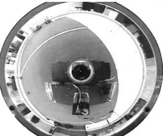 Figure 7. The edge of walls and goals are always projected on the circumference of the surrounding circle.