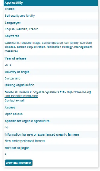 Figure 8. Applicability box expanded 