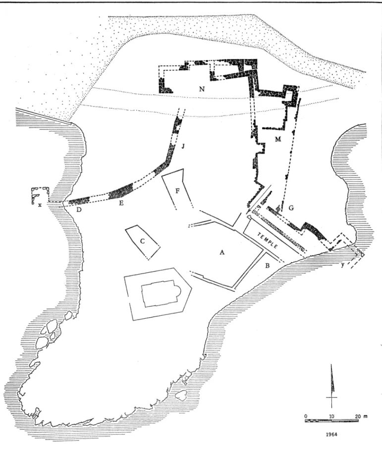FIG.  10  Ayia Ir;nih Plan Of the SiteS 1964 (hy R. Holzen after L. Cotsen)* 