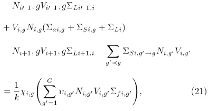 Figure 5. Energy discretizing.