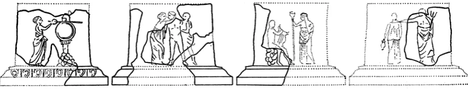FIG. 2. Altar Agora T 1376 a (1:2). Cf. 19 and 20. 
