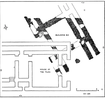FIG. 1. Plan of Early Helladic Building BG as Exposed in 1958. 