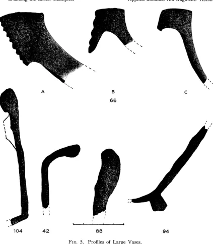 FIG. 5. Profiles of Large Vases. 
