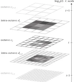 Figure 3-3. Sampling Pattern of BRISK descriptor (Leutenegger et al. 2011) © [2011] IEEE  