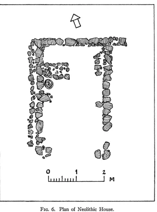 FIG. 6. Plan of Neolithic House. 