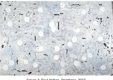 Figure 1: Juneo Lee, Unconscious Dialogue 7, 1991, mixed medium on corrugated board, 113 x 113cm