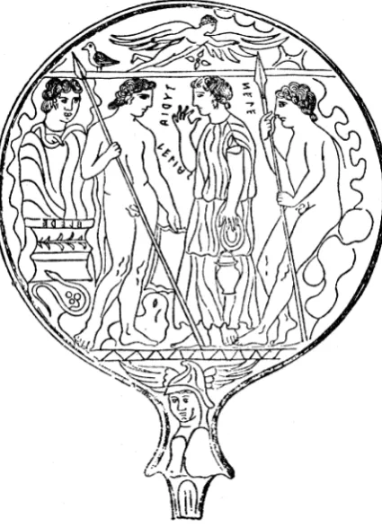 FIG. 1. Etruscan Mirror. Tyro and Sons 