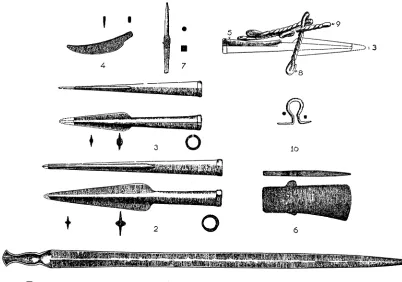 Fig. 3. Iron Objects from Grave XXVII: 