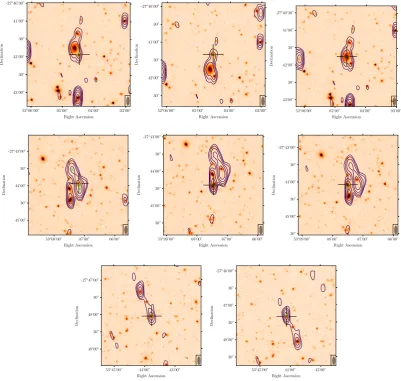Figure 1.3: Three MCVCM examples of scenarios where the automa�c source-ﬁnding algorithm (Franzen et al