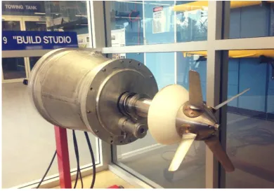 Figure 2.6. The Collective and Cyclic Pitch Propeller CCPP Prototype. 