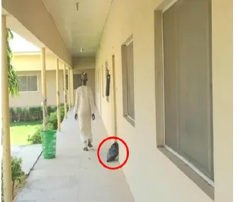 Figure 7.Abandoned Objects Detected at Frame 240 