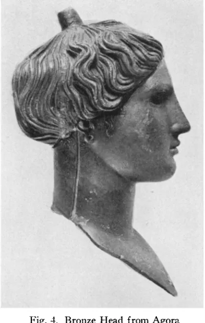 Fig. 4. Bronze Head fromn Agora 