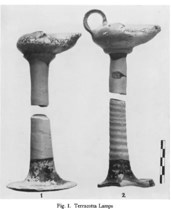 Fig. 1. Terracotta Lamps 