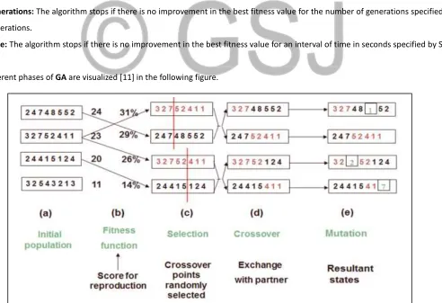 Fig. (15): A numerical example corresponds to the genetic phases. 