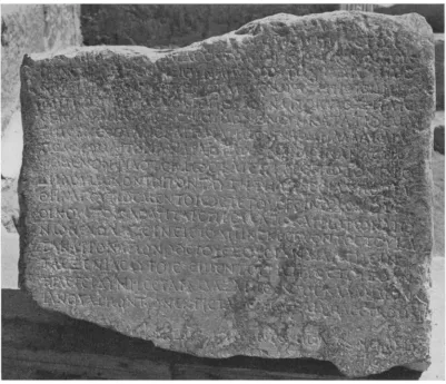 Fig. 1. Official Rescript from Corinth 