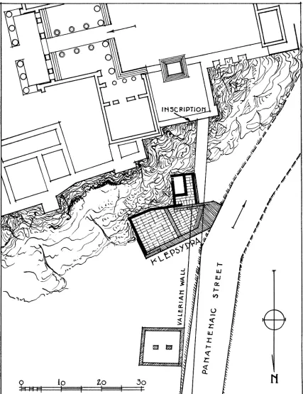 Fig. 18. The Klepsydra anld its Environs 