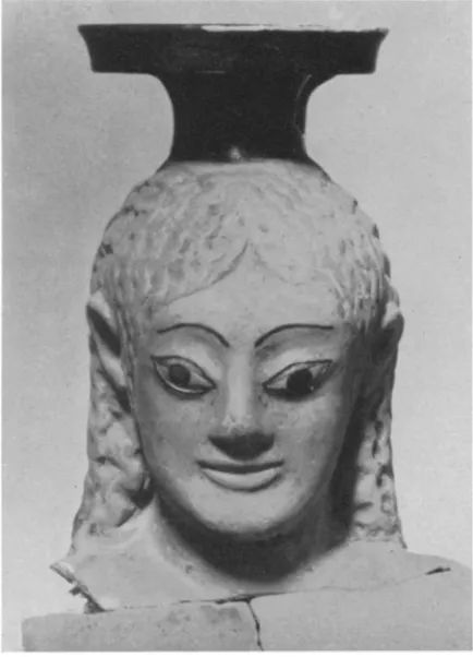 Fig. 4. The Kneeling Boy. Detail of Head. Front 