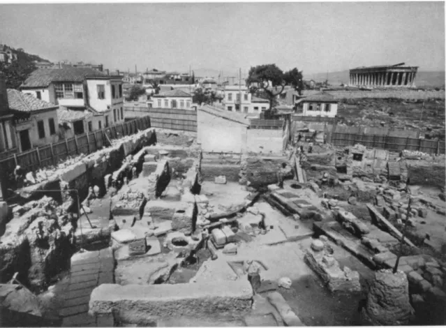 Fig.  10.  Foundations  of  South  Stoa 