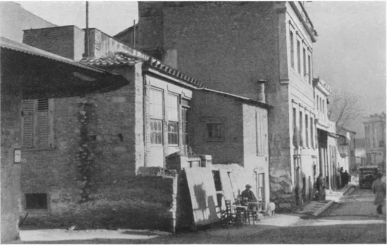 Fig. 3. Sector E. The first House to be Demolislied 