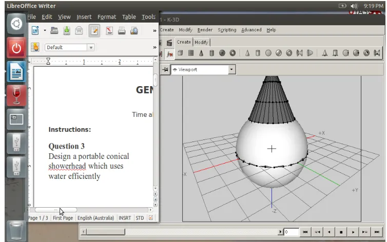 Figure 5: Example post-paper question (requires software use during e-examination). 