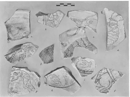 Fig. 8. Byzantine Pottery; Early Sgraffito Waie 