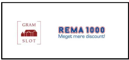 Table 2: The logos of Gram Slot and Rema 1000                                                     