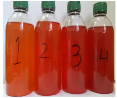 Table 6: Sensory evaluation of different strawberry nectars. 
