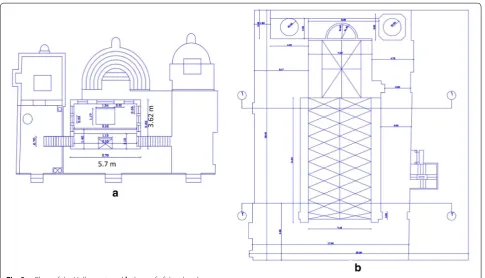 Fig. 4 a Cross section 1–1. And b CS 2–2. Look Fig. 3