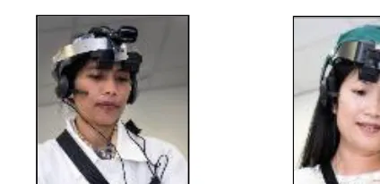Figure 1  Changes to head mounted display prior to feasibility study 