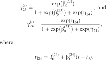 FIG. 2.Estimated state-dependent distributions for the step lengths (left) and the turning angles (right)