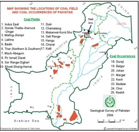 Table 1 Trace Metals in Cherat coal mines  