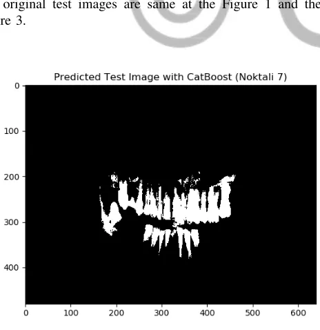 Fig. 10.Cat Boost Result for the Image of Second Test Data