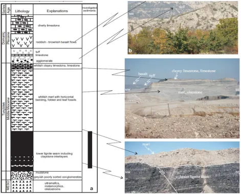 Fig. 1 Geological map of study area (Akkiraz, 2012).