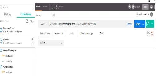 Figure 15 – Eve python ReST API framework 