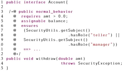 Figure 15.1 public interface Account{2