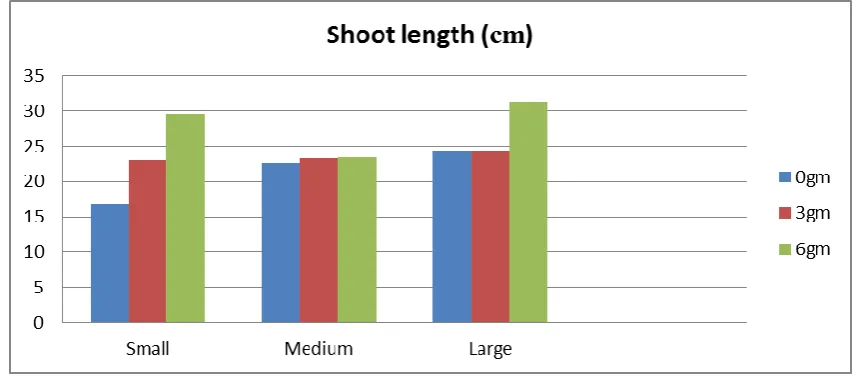 Figure 2. Shoot length (cm) Diameter of stem (mm) 