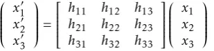 Table 1. Comparison of Heikkila, Tsai and Zhang methods in terms of robustness, accuracy and how easy the intrinsic and posecalibration is performed