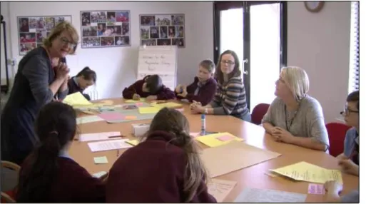 Figure 1. The co-design workshop in action 