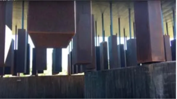 Figure 5: City, county, and state memorials for the victims of terror lynching in the United States of America-church bells tolling in the distance (video taken by author)5