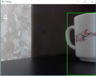 Figure 6. Object is overlapped partially