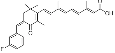 Figure 1. Structure of retinoic acid chalcone (RAC).