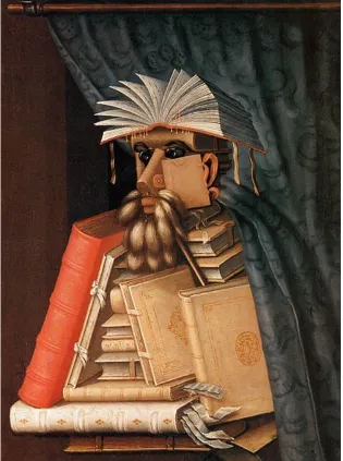 Figure 1.1 Giuseppe Arcimboldo's  Librarian (c.1566) 