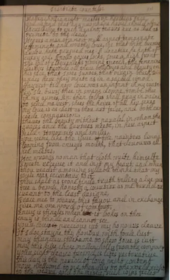Figure 3.1 Image courtesy of the Folger Shakespeare Library, V.a.87, 14r. 