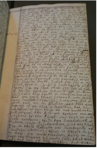 Figure 3.2 Image courtesy of the Folger Shakespeare Library, V.a.87, 3r.  