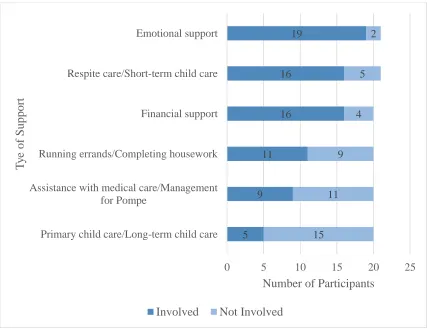 Figure 2.1 Types of Support Provided by Grandparents  