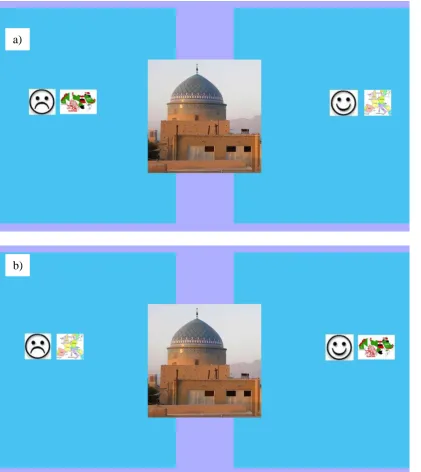 Figure 5.5. Screen set-up for the Country PIAT, with a Middle Eastern category 