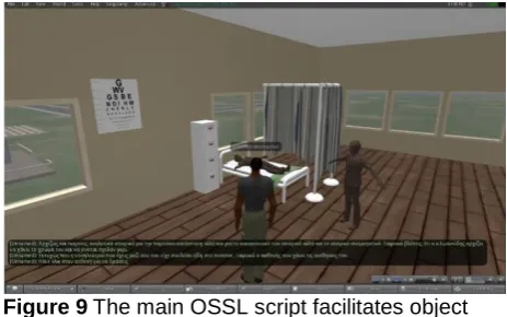 Figure 10 Node Web page containing all the necessary info for OpenSim to act as a VP viewer
