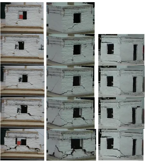 Fig. 26  Failure sequence of specimen P3 