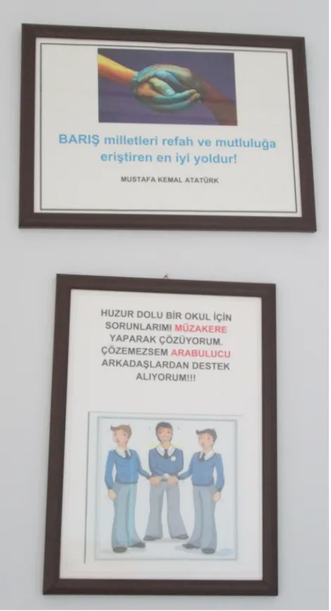 Figure 2: Wall decoration in a school corridor, Istanbul 